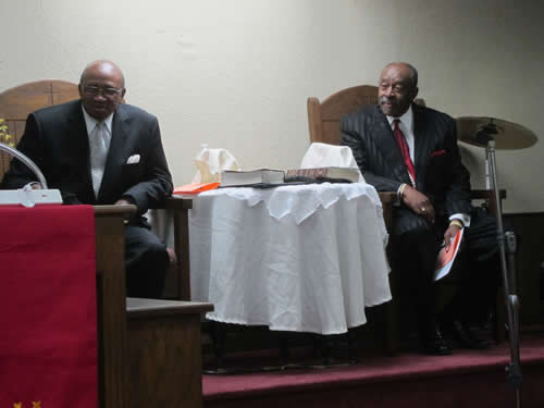 Pastor Chatten and Deacon Young